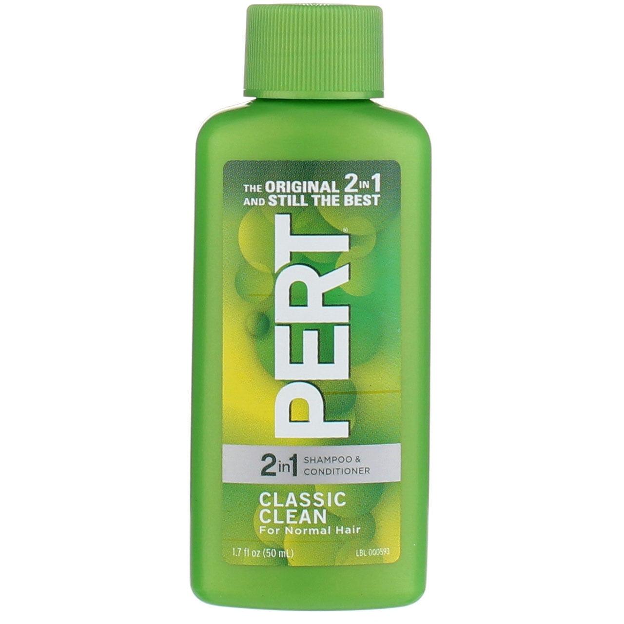Pert Plus Shampoo Classic Clean Plus Conditioner 1.7 Fl OZ Travel Size (2 PACK)