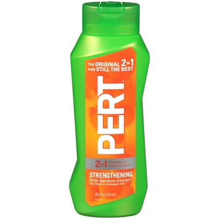 Pert Plus Strengthening 2 in 1 Shampoo & Conditioner, 25.4 fl. oz.