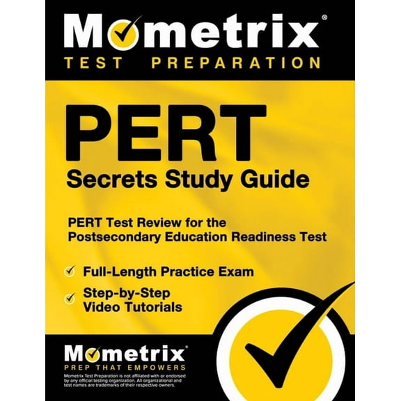 PERT Secrets Study Guide: PERT Test Review for the Postsecondary Education Readiness Test, (Paperback)