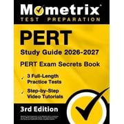 Pert Study Guide 2026-2027 - Pert Exam Secrets Book, 8 Full-Length Practice Tests, Step-By-Step Video Tutorials [3rd Ed, Paperback