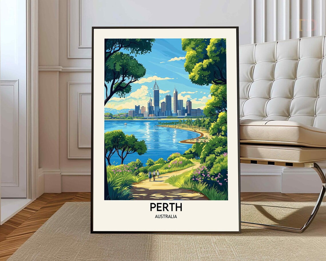 Perth Print, Perth Poster, Perth Art, Perth Photo, Perth Travel, Perth ...