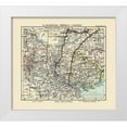 thumbnail image 1 of Perthes 16x15 White Modern Wood Framed Museum Art Print Titled - South America Argentina Uruguay - Perthes 1921, 1 of 4