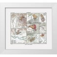 thumbnail image 1 of Perthes 22x20 White Modern Wood Framed Museum Art Print Titled - Ancient Cities Europe Africa - Perthes 1896, 1 of 4