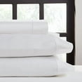 thumbnail image 1 of Perthshire Platinum Concepts 1000 Thread Count Solid Sateen Sheet - 4 Piece Set - King, Ivory, 1 of 14