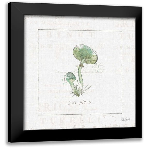 Pertiet, Katie 12x12 Black Modern Framed Museum Art Print Titled - In the Forest III