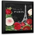 thumbnail image 1 of Pertiet, Katie 12x12 Black Modern Framed Museum Art Print Titled - Rouge Paris III Black, 1 of 5