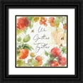 thumbnail image 1 of Pertiet, Katie 12x12 Black Ornate Wood Framed with Double Matting Museum Art Print Titled - Orchard Harvest III, 1 of 4