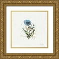 thumbnail image 1 of Pertiet, Katie 12x12 Gold Ornate Wood Framed with Double Matting Museum Art Print Titled - Thoughtful Blooms I, 1 of 4