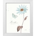 thumbnail image 1 of Pertiet, Katie 12x14 White Modern Wood Framed Museum Art Print Titled - Bits of Blue III, 1 of 4