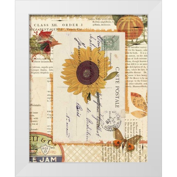 Pertiet, Katie 12x14 White Modern Wood Framed Museum Art Print Titled - Falling for Fall II