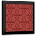 thumbnail image 1 of Pertiet, Katie 15x15 Black Modern Framed Museum Art Print Titled - Vintage Petals Pattern VE, 1 of 5