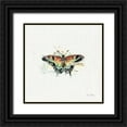 thumbnail image 1 of Pertiet, Katie 15x15 Black Ornate Wood Framed with Double Matting Museum Art Print Titled - Thoughtful Butterflies IV, 1 of 4
