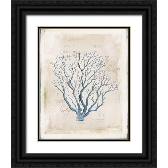Pertiet, Katie 15x18 Black Ornate Wood Framed with Double Matting Museum Art Print Titled - Sea Garden V