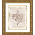 thumbnail image 1 of Pertiet, Katie 15x18 Gold Ornate Wood Framed with Double Matting Museum Art Print Titled - Sea Garden II Brown, 1 of 4