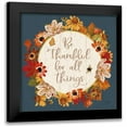 thumbnail image 1 of Pertiet, Katie 20x20 Black Modern Framed Museum Art Print Titled - Fall Garden IV Blue, 1 of 5