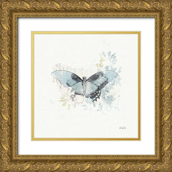 Pertiet, Katie 20x20 Gold Ornate Wood Framed with Double Matting Museum Art Print Titled - Floresta IV