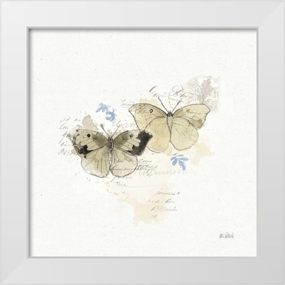 Pertiet, Katie 20x20 White Modern Wood Framed Museum Art Print Titled - Floresta V