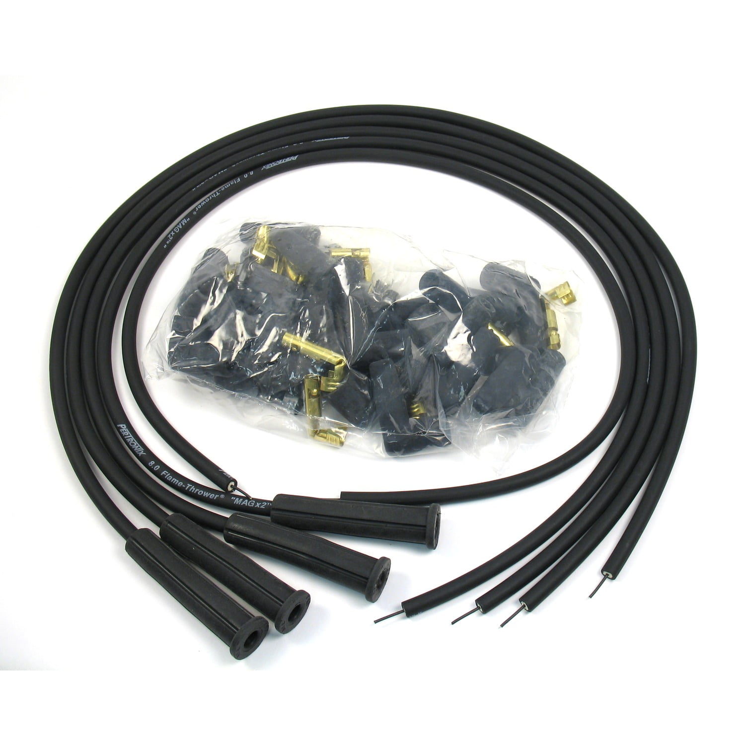 PerTronix 8MM Spark Plug Wire Set 4-Cylinder 180 Degree 804280 PerTronix 8MM Spark Plug Wire Set 4-Cylinder 180 Degree 804280