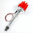 thumbnail image 1 of Pertronix D100801 Flame-Thrower Billet Distributor with Ignitor II Electronics. Non Vacuum Advance. Red Female Style Cap Fits select: 1967-1973 CHEVROLET CAMARO, 1969-1976 CHEVROLET C10, 1 of 2