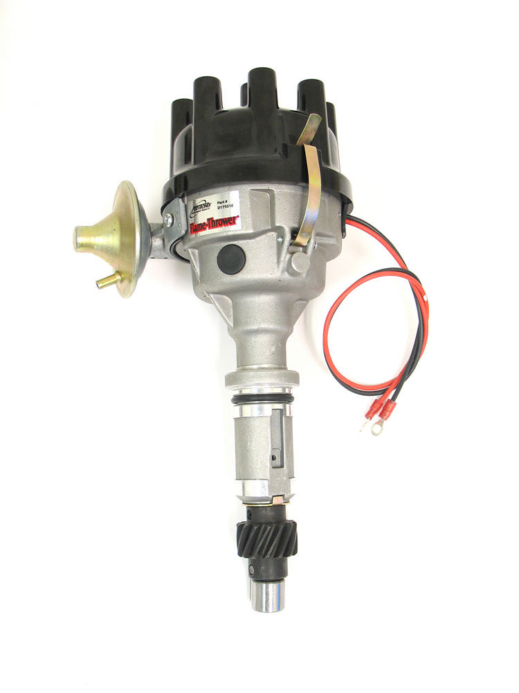 Pertronix D175510 Flame-Thrower Rover 8 cyl Plug and Play Vacuum Advance Cast Electronic Distributor with Ignitor