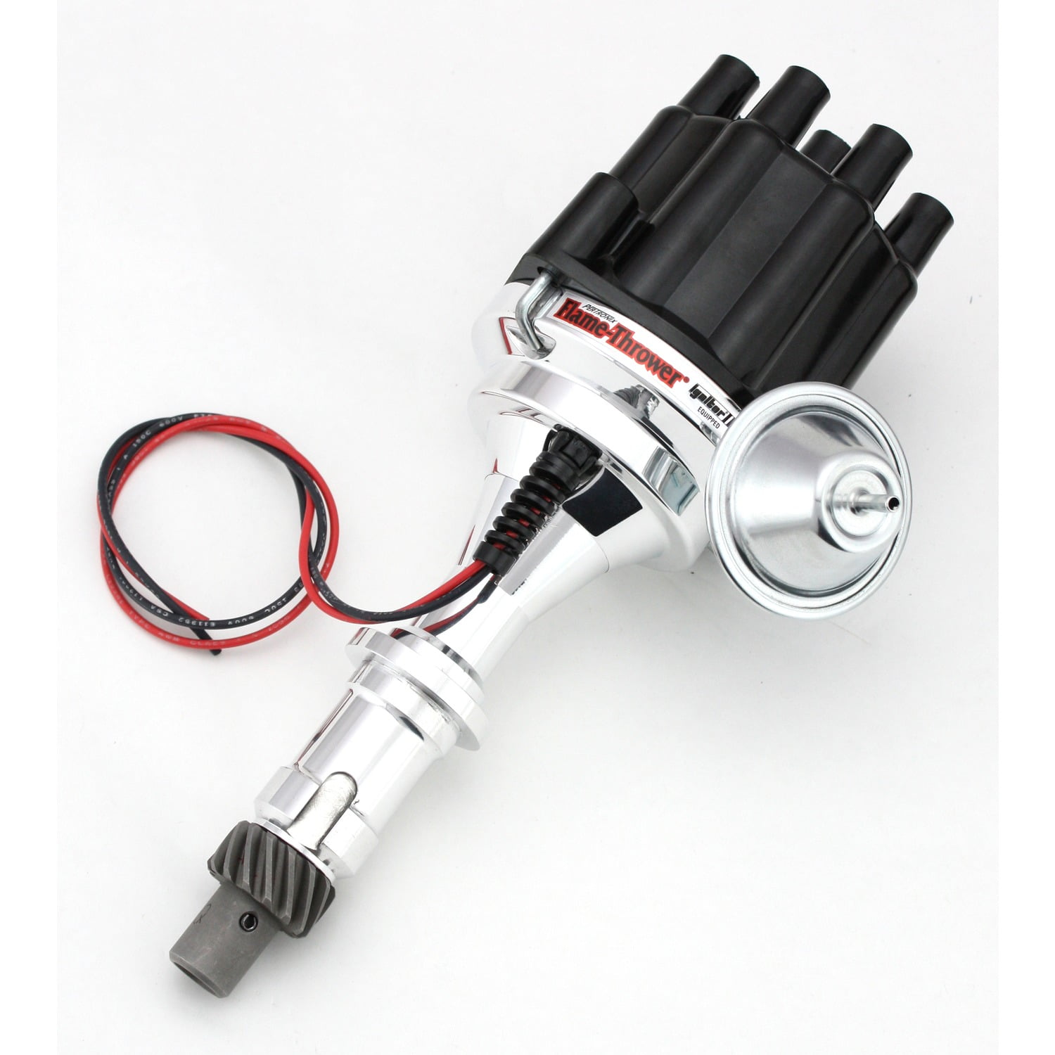 PerTronix BBF FE Ignitor III Distributor w/Vacuum Advance & Black Cap D7133710 PerTronix BBF FE Ignitor III Distributor w/Vacuum Advance & Black Cap D7133710