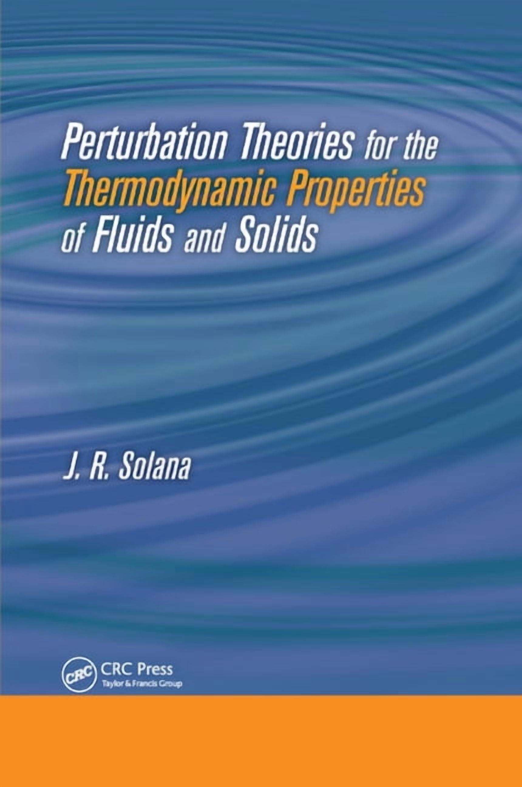 Perturbation Theories for the Thermodynamic Properties of Fluids and ...