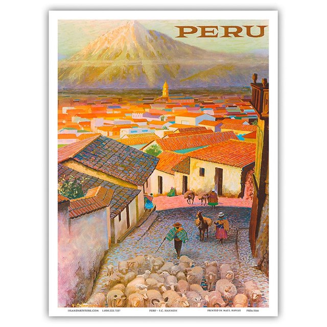 Peru - Arequipa Village South America - El Misti Volcano (Putina ...