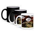 thumbnail image 1 of 3dRose, Peru, Cuzco. Coca leaves and tea cups - SA17 BJA0152 - Jaynes Gallery, 11oz Magic Transforming Mug, 1 of 8