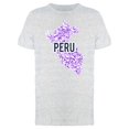 thumbnail image 1 of Peru Dotted Map Ts Tee Men's -Image by Shutterstock, 1 of 2