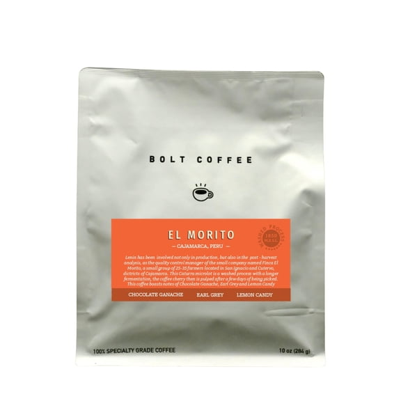 Peru - El Morito - Roasted by Bolt Coffee Co. - Freshly Ground Coffee - 10oz Bag