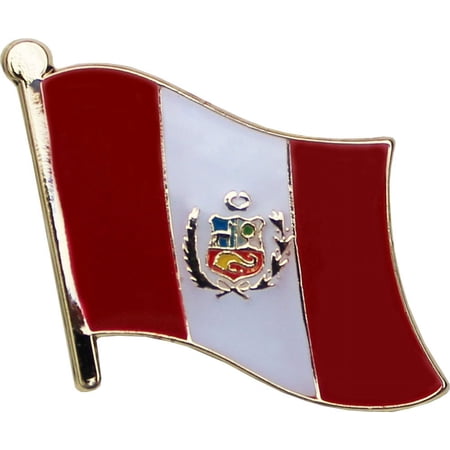 Peru Flag Lapel Pin