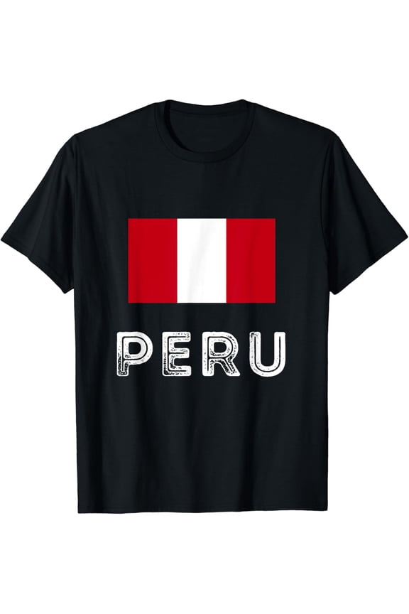 Peru Flag Pride South America Latin Proud Peruvian Roots T-Shirt mens t shirt，black，women，funny，misfits，men，journey