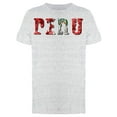 thumbnail image 1 of Peru  Flag Tee Men's -Image by Shutterstock, 1 of 1