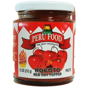 Peru Food Pasta de Rocoto Hot Red Pepper Paste 7.5oz - Imported from Peru