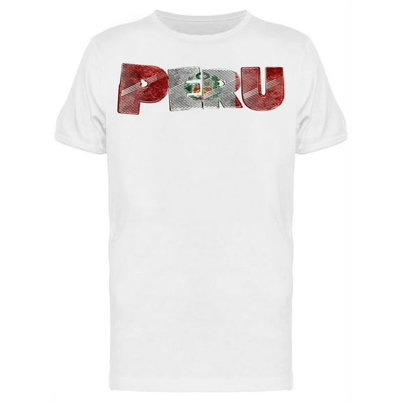 Peru Graphic T-Shirt Men -Image by Shutterstock, Male XX-Large