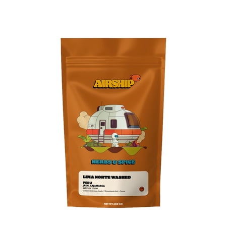 Peru - Lima Norte - Roasted by Airship Coffee - Freshly Ground Coffee - 12oz Bag