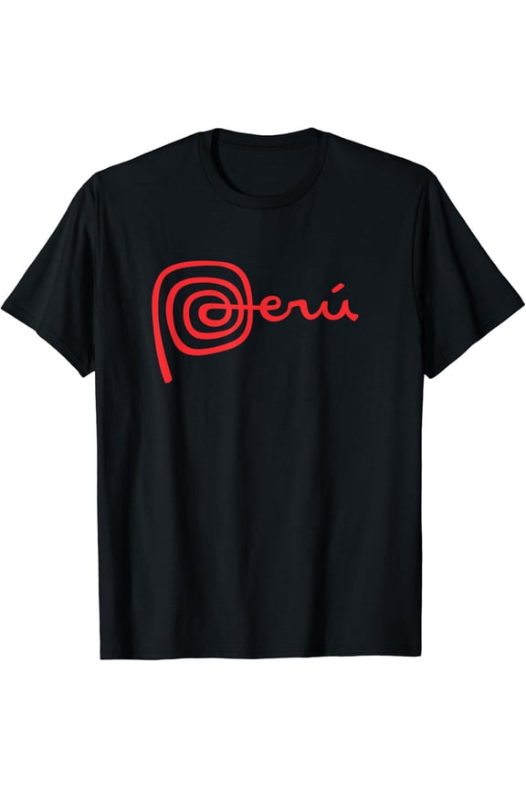 Peru Shirt Logo Marca Peru Nazca Lines Tee T-Shirt