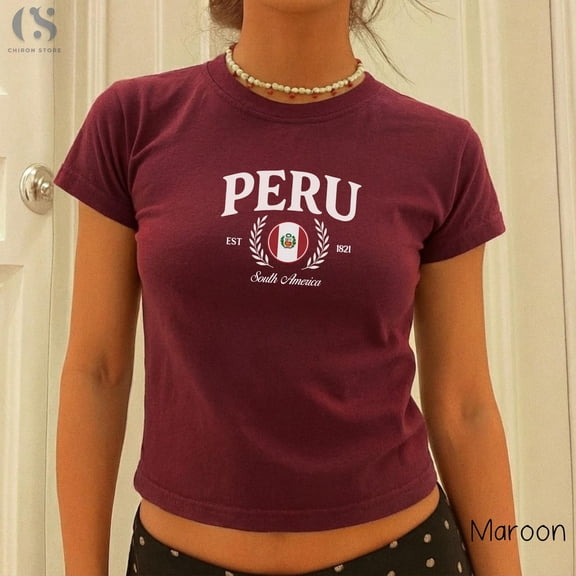Peru Shirt Peruvian Pride Tee Peru Heritage T Shirt South America Souvenir Gift