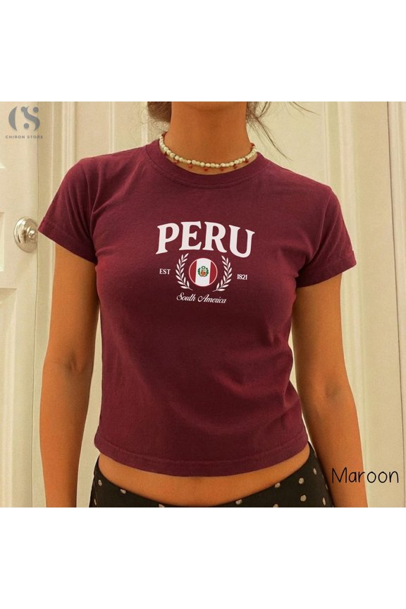 Peru Shirt Peruvian Pride Tee Peru Heritage T Shirt South America Souvenir Gift