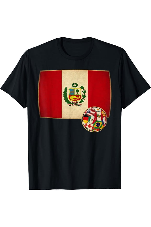 Peru Soccer - Peru flag for Men Women Kids T-Shirt, Unisex T-Shirt