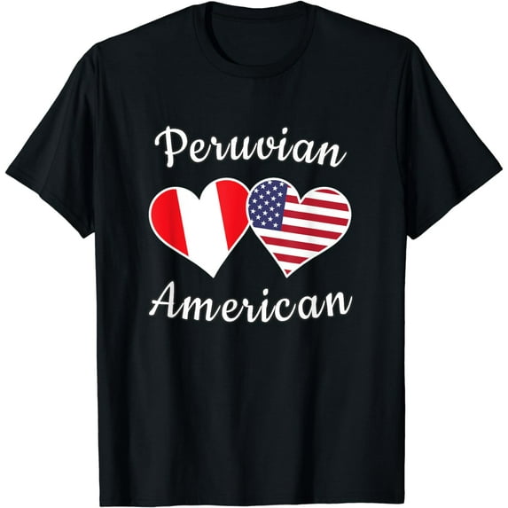 Peru USA T-shirt Peruvian American Tee Men Women Kids T-Shirt