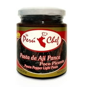 Peruchef Pasta de Aji Panca poco Picante Peru | Light Panca Pepper Paste 8oz