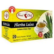 Peruchef Te Hierba Luisa 20 Sobres Filtrantes | 20 Tea Bags of Lemon Grass from Peru 0.71 oz