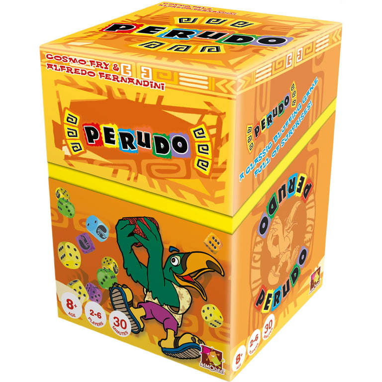 Perudo Dice Strategy Game for ages 8 and up, from Asmodee