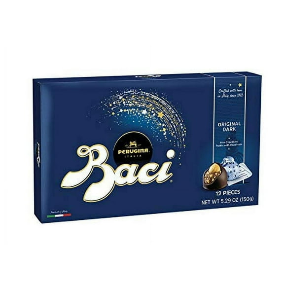 Perugina Baci Dark 12 Pc Box, 5.29 Oz