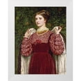 thumbnail image 1 of Perugini, Charles Edward 15x18 White Modern Wood Framed Museum Art Print Titled - Dressing Up, 1 of 4