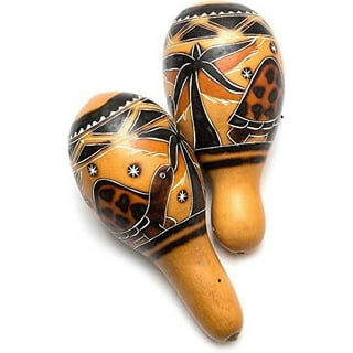 Harilla Hand Shaker Balls Kashaka Instrument,Rhythmic Sand BallDouble Gourd Percussion,Music Egg Shaker,African Shaker Rattle Instrument ,, Size: 19