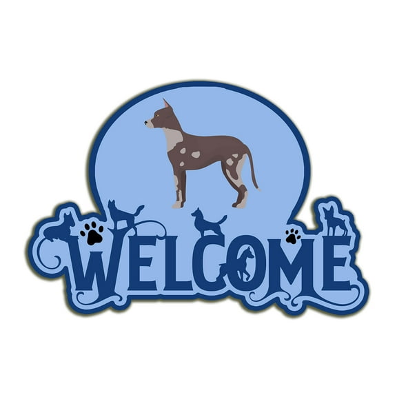 Peruvian Hairless Dog Welcome Door Hanger Decoration