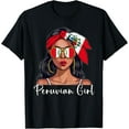 thumbnail image 1 of Peruvian Souvenirs Products Woman Flag Girl Peru T-Shirt, 1 of 3