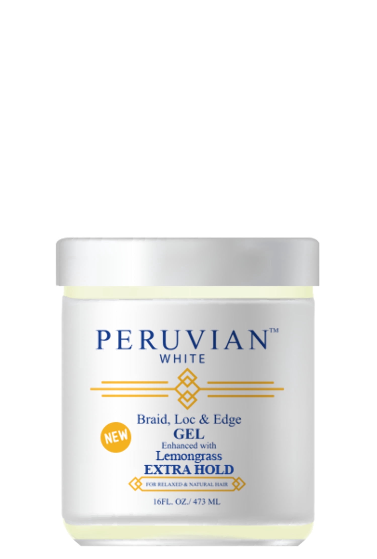 Peruvian white Braid Lemon Grass Loc and Edge Gel, 8 oz - Walmart.com